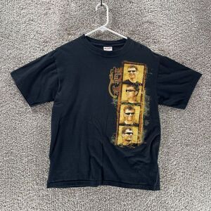 Dale Earnhardt Jr Shirt Mens Medium Black Chase Authentics‎ NASCAR Racing Cotton